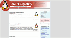 Desktop Screenshot of linux-nantes.org
